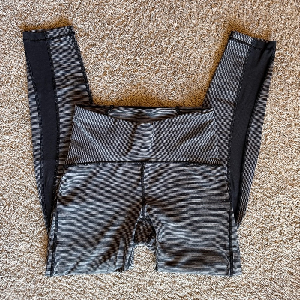 Lululemon Wunder Train Mesh Panel Leggings